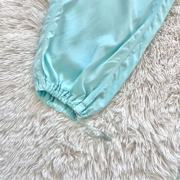 Lululemon Serene Loose Fit Pants Aqua Blue Size 10 - Picture 5 of 7